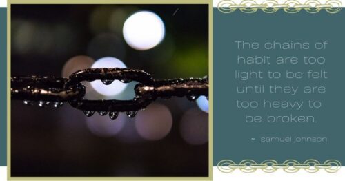 Breaking habits