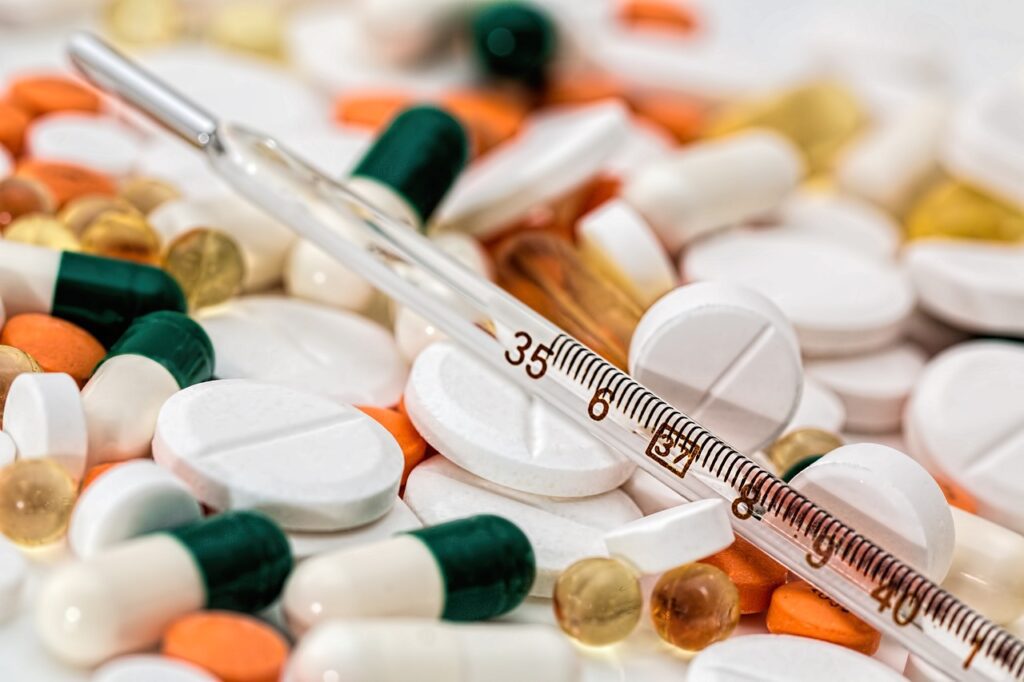 medication and pills