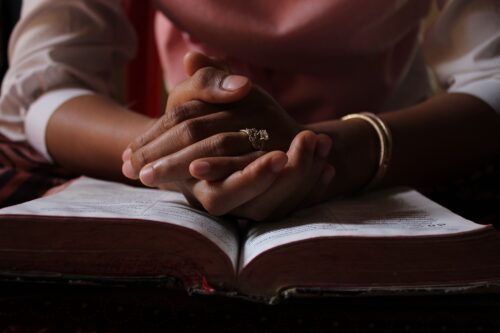black man reciting bible verses