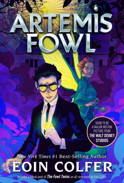 Artemis Fowl
Written by Eoin Colfer
Book #1 in the Artemis Fowl Series

crime books for 12 year olds