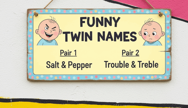 Funny List of Twin Names: Unique and Hilarious Ideas