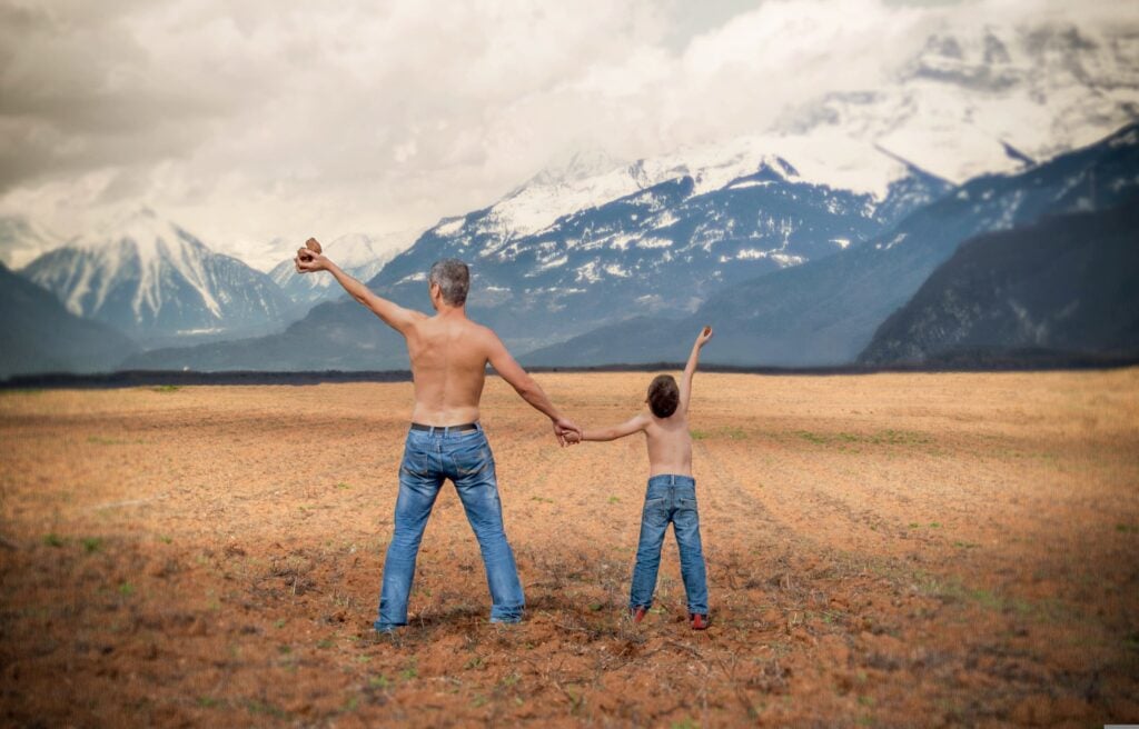 a great father-son relationship